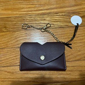 Poppy card case keychain